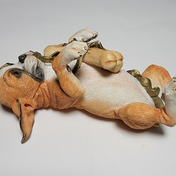 Country Artists "Boxer Laying with Bone" Retired Figurine No. 04314 - Picture 6 of 8